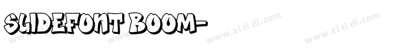 Slidefont Boom字体转换